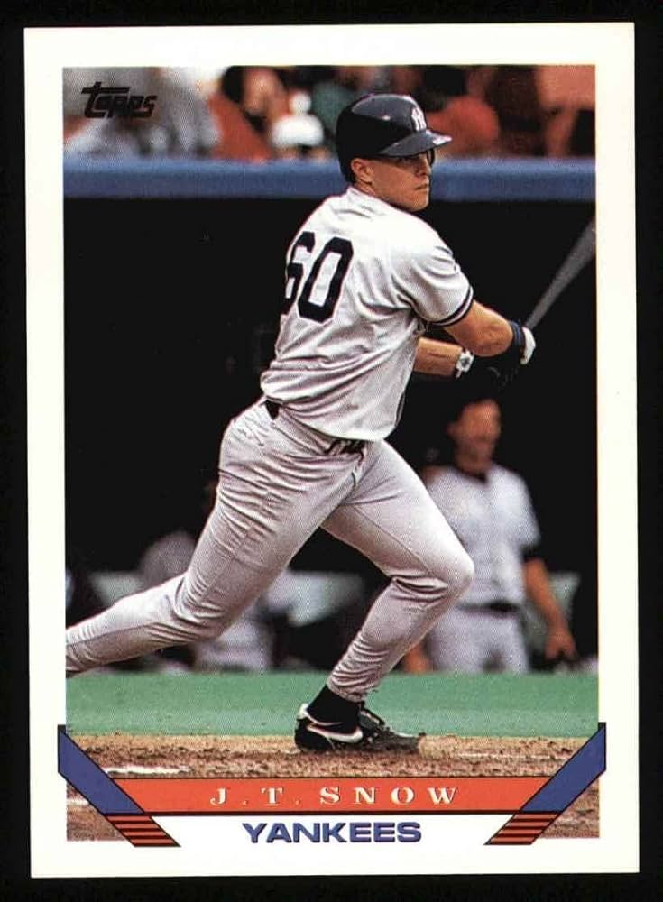 Where to Buy J.T. Snow Rookie Card Baseball Cards Online